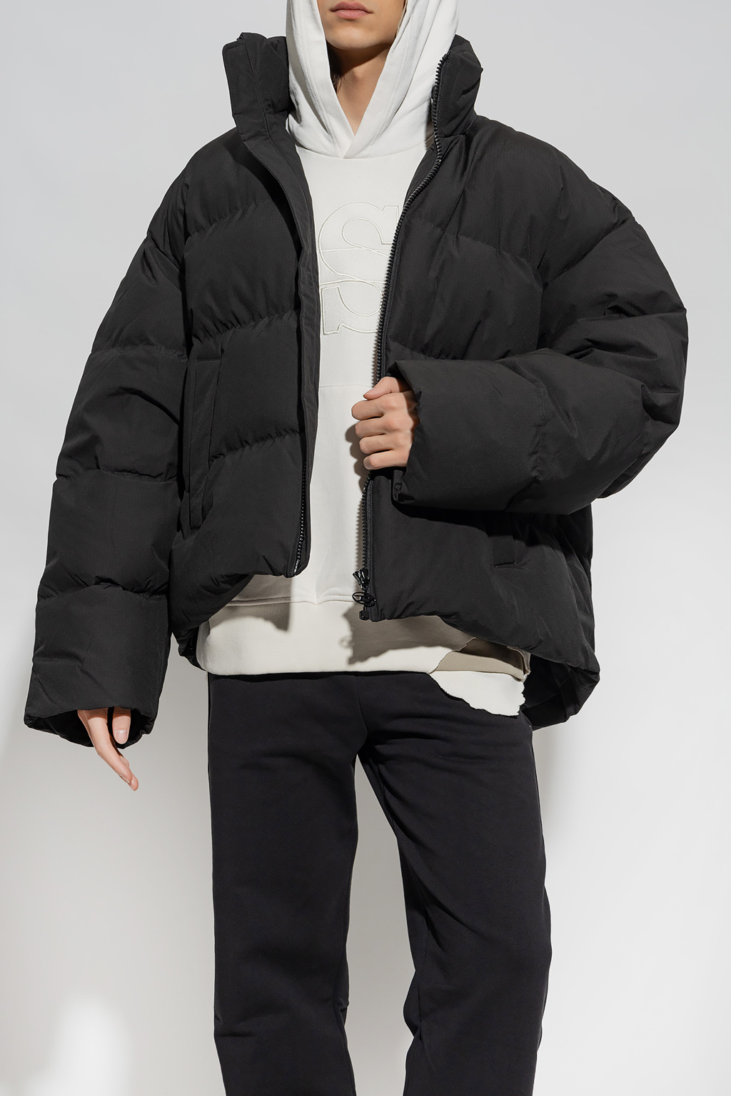OVAL' down jacket Sportif Diesel - Black 'W - Vocabulary
